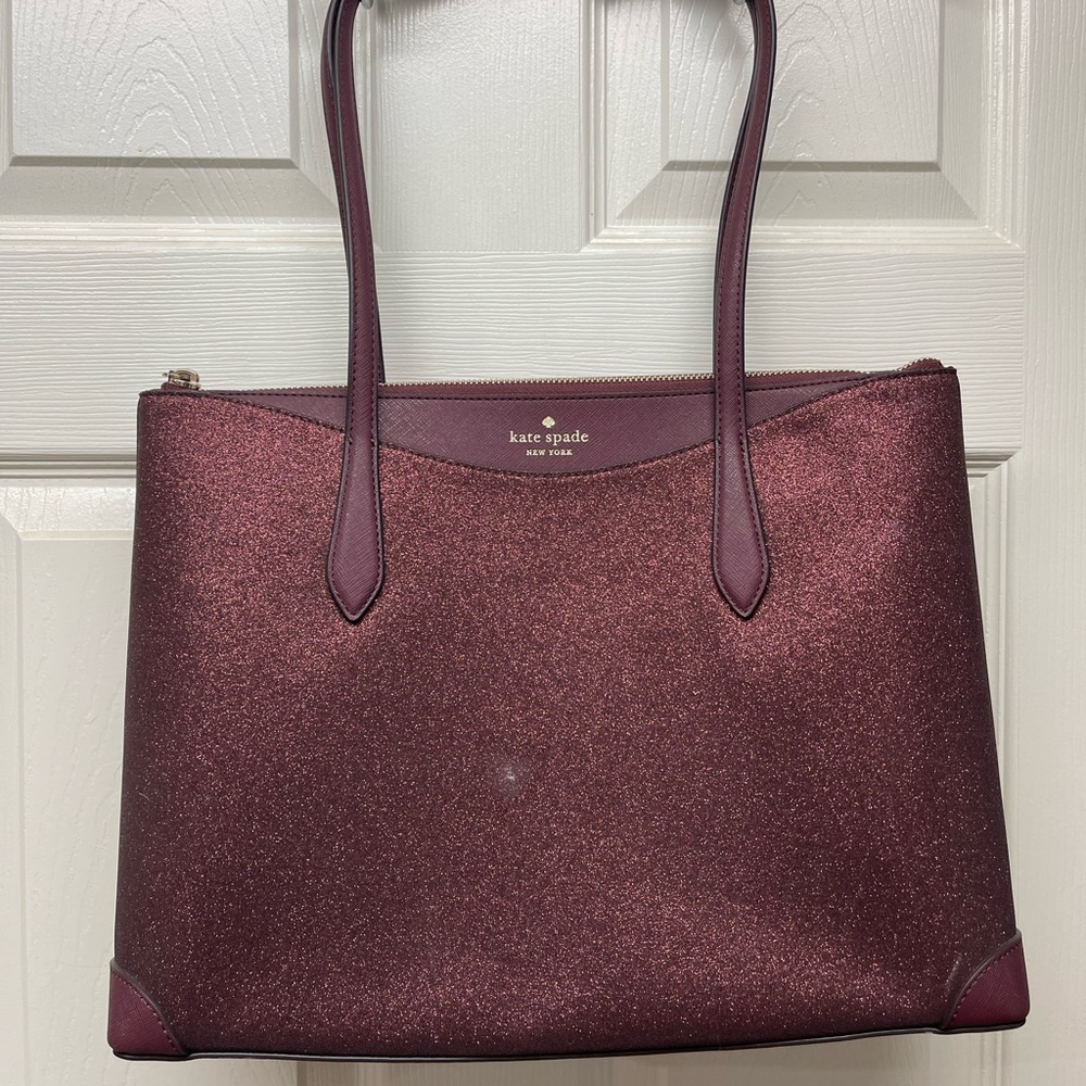 Glitter Kate Spade Tote Bag
